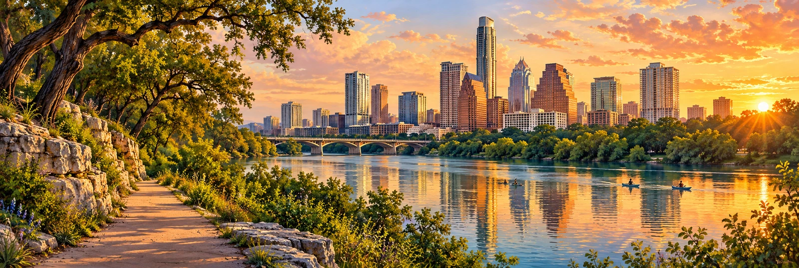 Choose your own stretch of Austin’s Butler Trail