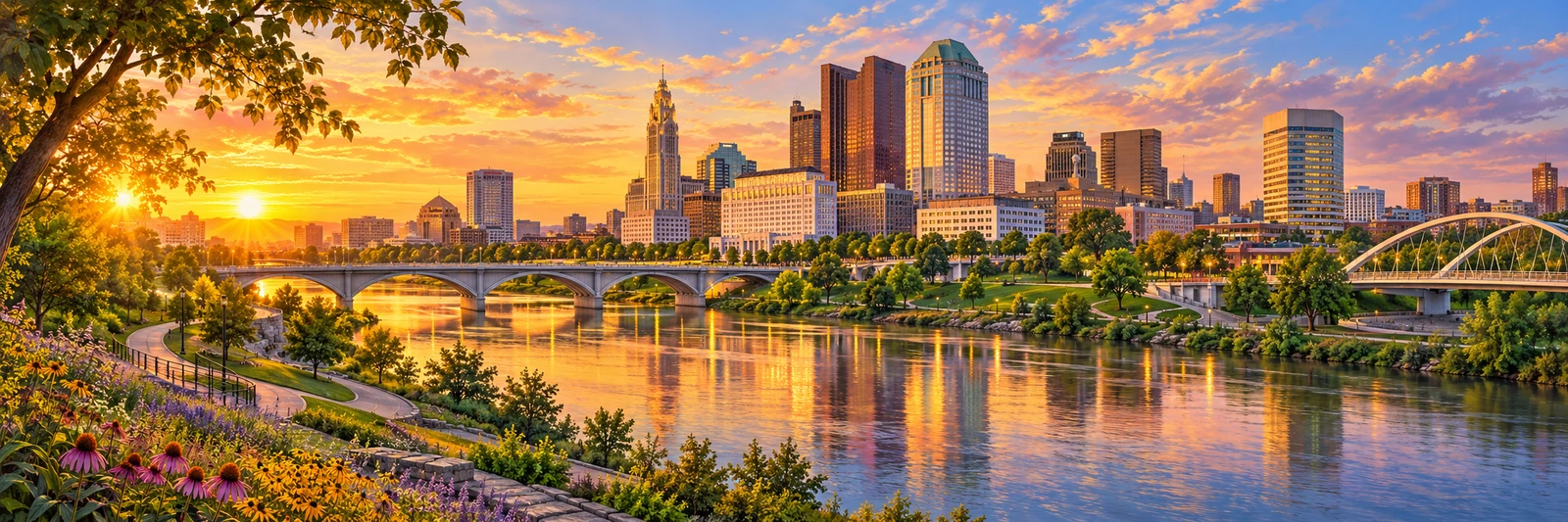 The Scioto Trail offers a riverfront introduction to Columbus