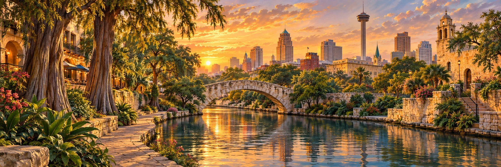 Plan your San Antonio River Walk visit by section