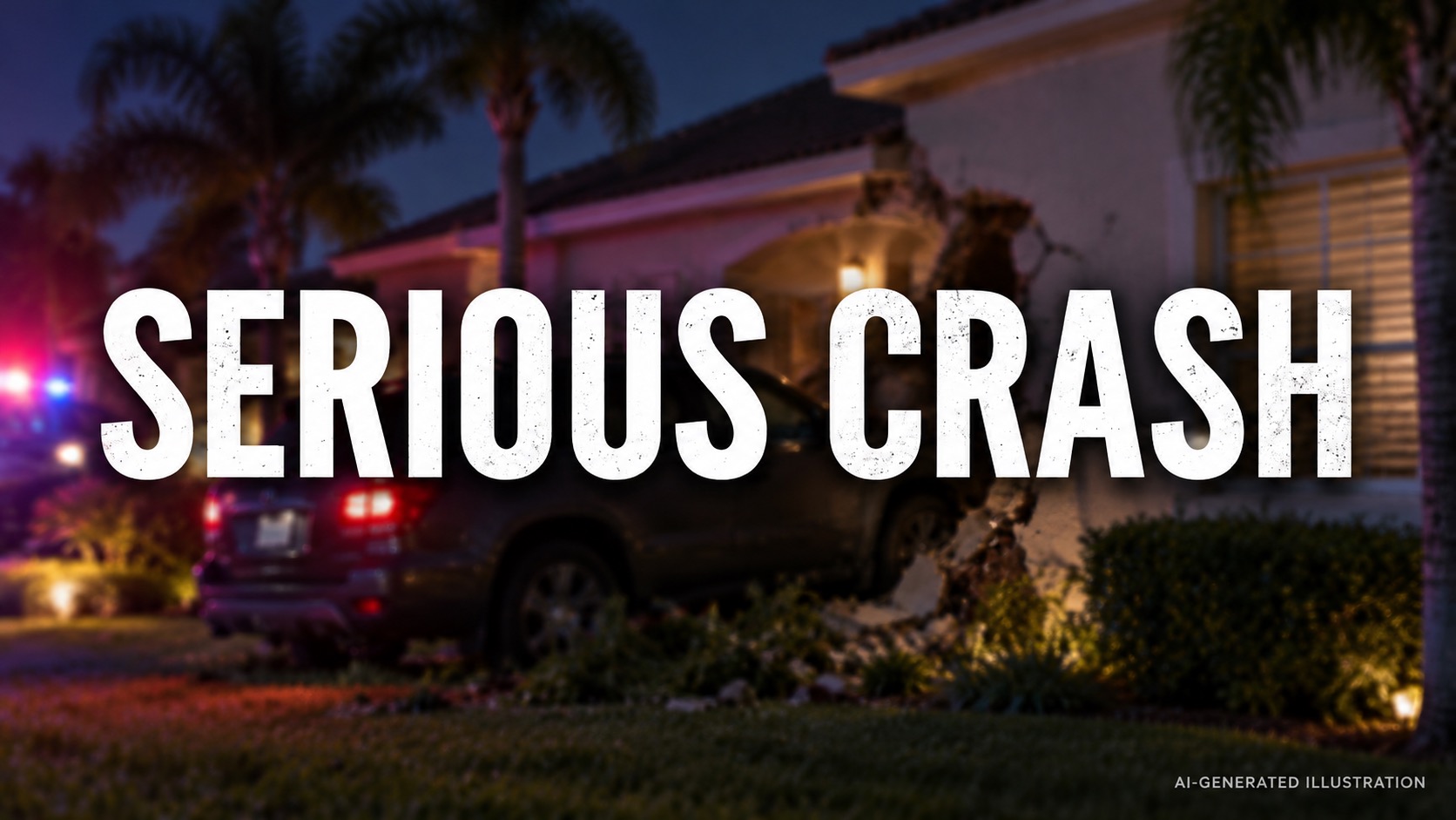 SUV Crashes Into Wesley Chapel Home, Killing Driver and Seriously Injuring Passenger